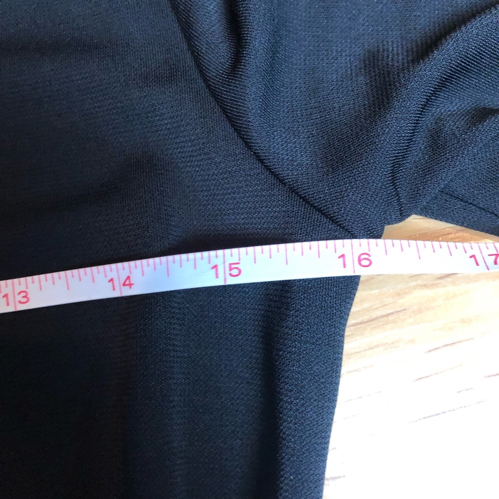 ISAAC MIZRAHI little black dress 3/4 sleeve Sz Sm - Picture 10 of 13